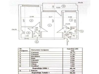 Vanzare Apartament 2 Camere Semidecomandat Berceni-Straduintei